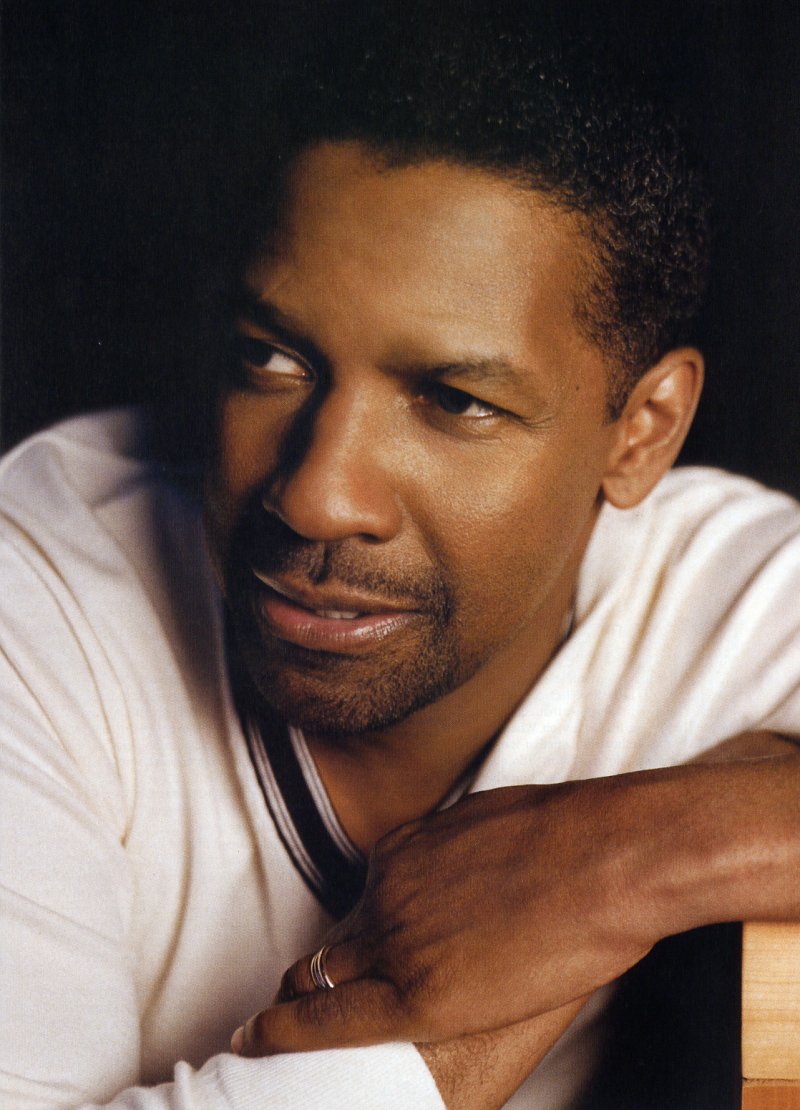 Denzel is thought to have a very symmetrical face. Denzel is thought to have a very symmetrical face.