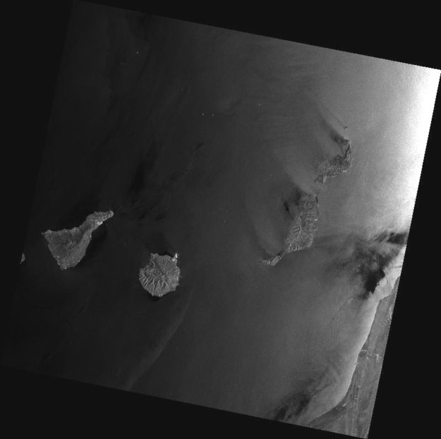 Last image Envisat Canary Islands Last image Envisat Canary Islands