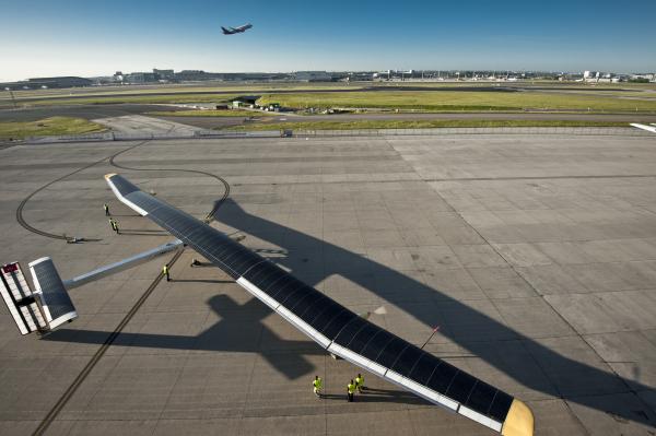 solar powered rc plane