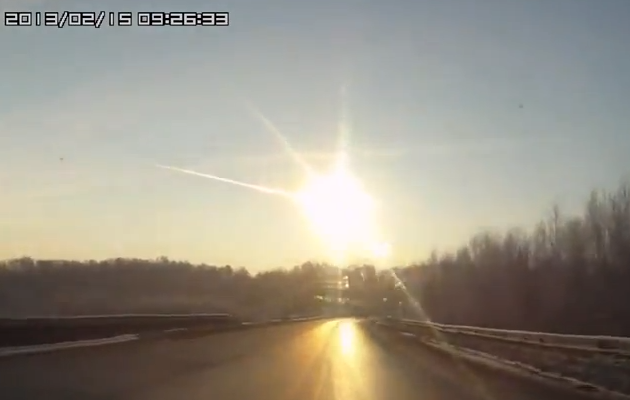 Meteor above Russia feb 2013 Meteor above Russia feb 2013