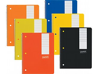 you can buy these fine open notebooks at staples.com! you can buy these fine open notebooks at staples.com!