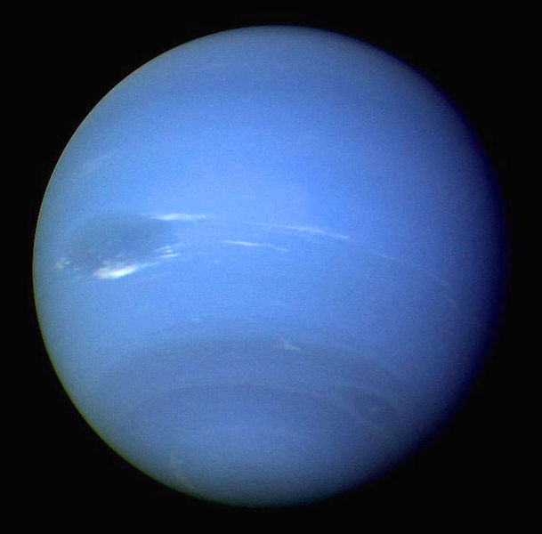 Neptune, as seen by Voyager 2 Neptune, as seen by Voyager 2