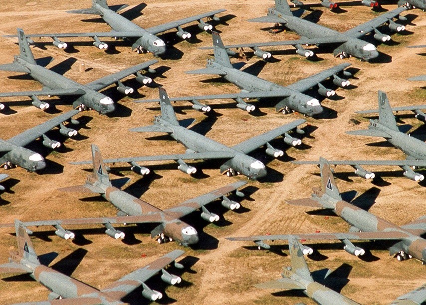 Airplane Graveyard - AMARC in Tucson, AZ Airplane Graveyard - AMARC in Tucson, AZ