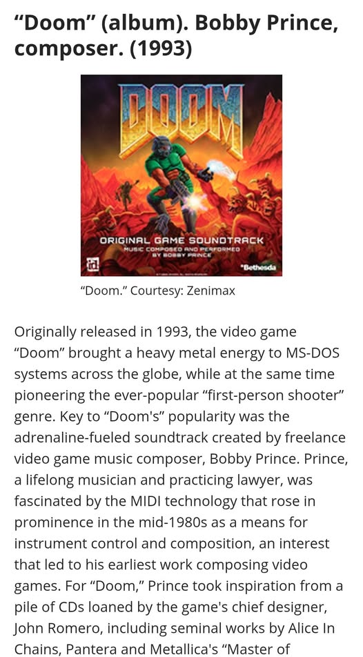 doom_soundtrack_library_of_congress