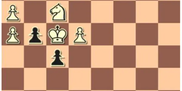 A Chess Study Requiring Backpropagation