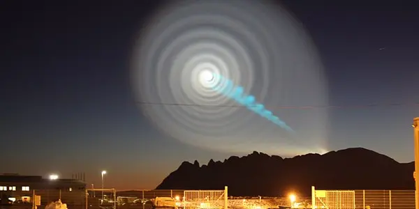 Norwegian UFO?  Russian Missile?  Stargate?